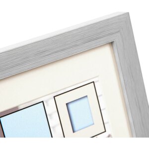 Cadre photo Cosea 30x30 cm gris