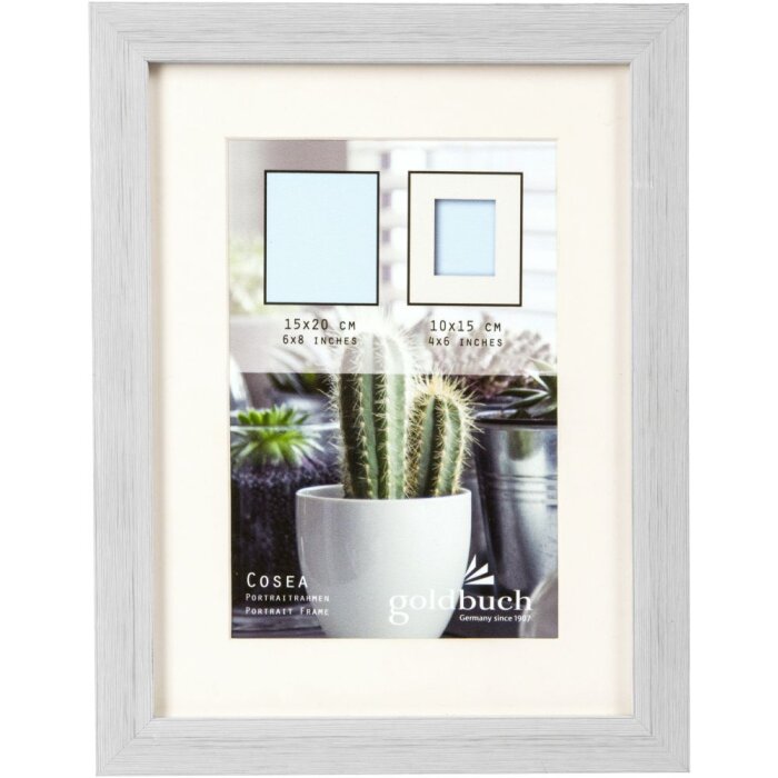 Cadre photo Cosea 15x20 cm gris