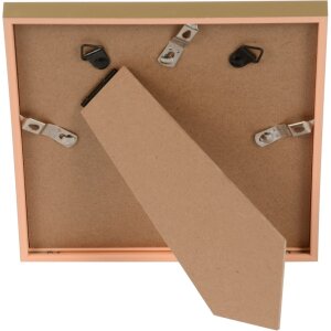 Goldbuch cadre plastique Puro 15x15 cm or avec passe-partout 10x10 cm