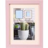 Cadre photo Cosea 15x20 cm rose