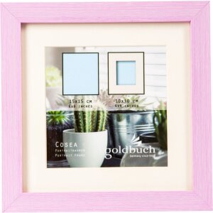 Cadre photo Cosea 15x15 cm lilas