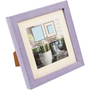 Cadre photo Cosea 15x15 cm violet foncé