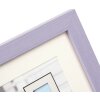 Cadre photo Cosea 15x15 cm violet foncé