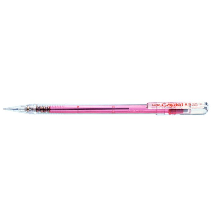 Porte-mines Pentel CAPLET 0,5mm rose transparent