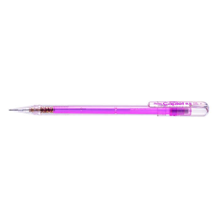 Porte-mines Pentel CAPLET rose transparent 0,5mm