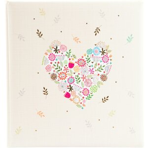 Goldbuch album de mariage Flowers in the Heart 30x31 cm...