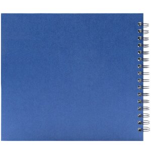 Panodia Album spirale manille bleu 23x27 cm 60 pages blanches