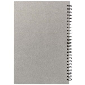 Panodia Album spirale Manille 34x25 cm gris 60 pages blanches