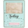 Clayre & Eef Cadre photo 2F0625 turquoise 18x1x23 cm - 10x15 cm