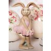 Décoration Lapin fille 7x7x13 cm - 6PR2629