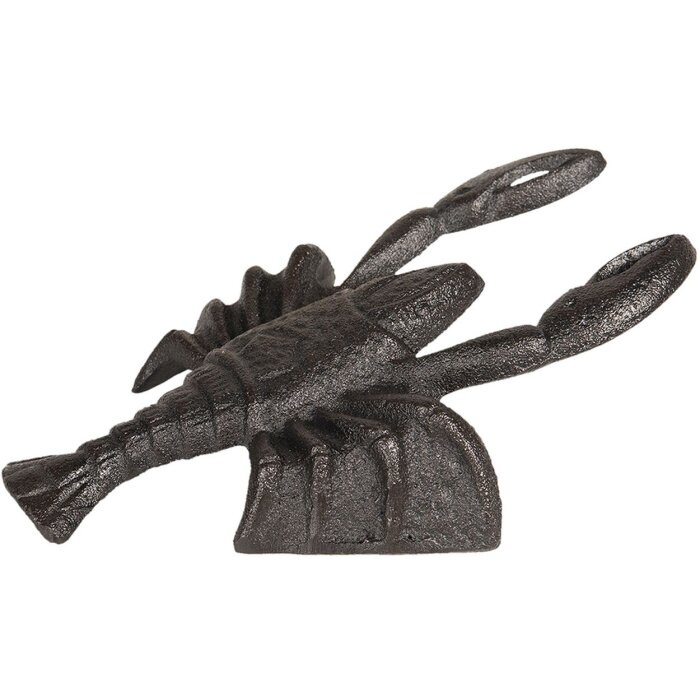 Clayre & Eef Pied à botte 6Y3441 Homard 25x5x15 cm