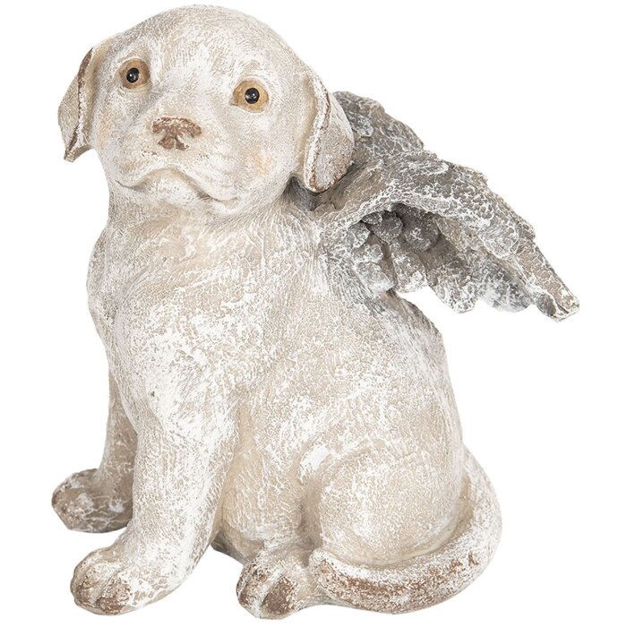 Décoration chien avec ailes 16x13x20 cm - 6PR2659