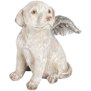 Décoration chien avec ailes 16x13x20 cm - 6PR2659