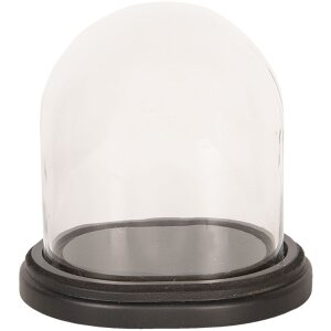 Clayre & Eef 6GL2488 Cloche à verre 18x15x18...