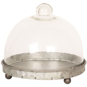 Cloche en verre Ø 16x15 cm - 6GL2492