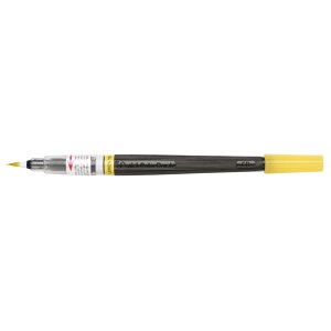 Crayon pinceau rechargeable Pentel COLOR en jaune