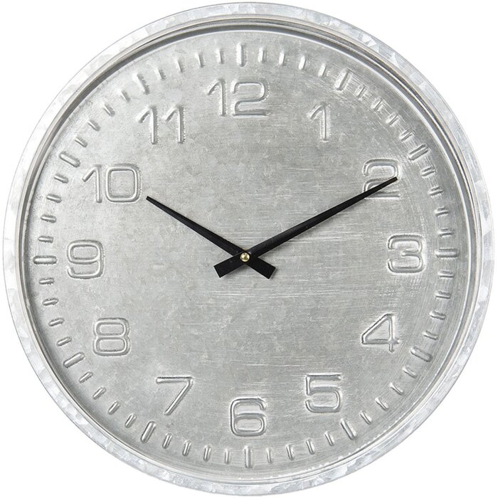 Horloge Ø 39x5 cm - 1xAA - Clayre & Eef 6KL0567