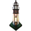 Lampe de table Tiffany phare 11x11x25 cm 1x E14 max 25W