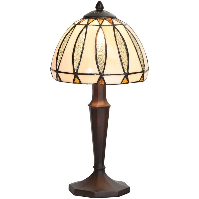 Lampe de table Tiffany Ø 19x40 cm E14-40W - 5LL-5973