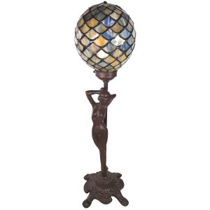 Lampe de table Tiffany 21x21x51 cm 1x E14 max 25W