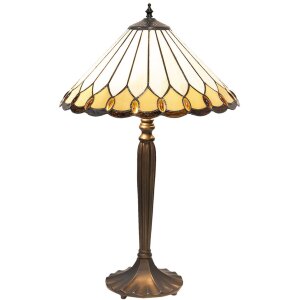 Lampe de table Tiffany Ø 40x62 cm E27-max 2x60W