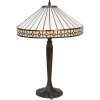 Lampe de table Tiffany Ø 40x58 cm E27-max 2x60W