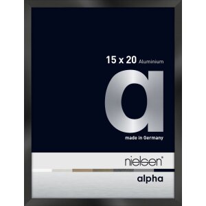 Cadre photo Nielsen aluminium Alpha 15x20 cm...