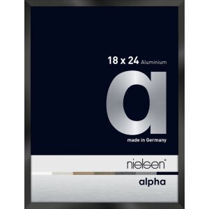 Cadre photo Nielsen aluminium Alpha 18x24 cm...