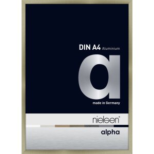 Cadre photo Nielsen aluminium Alpha 21x29,7 cm inox...