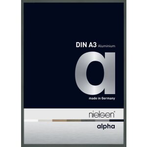 Cadre photo Nielsen aluminium Alpha 29,7x42 cm platine