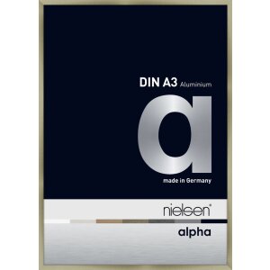 Cadre photo Nielsen aluminium Alpha 29,7x42 cm inox...