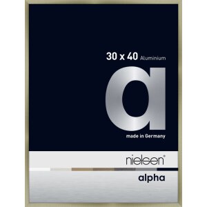 Cadre photo Nielsen aluminium Alpha 30x40 cm inox...