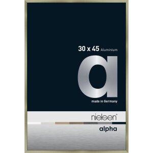 Cadre photo Nielsen aluminium Alpha 30x45 cm inox...