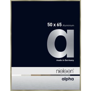 Cadre photo Nielsen aluminium Alpha 50x65 cm inox...