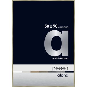 Cadre photo Nielsen aluminium Alpha 50x70 cm inox...