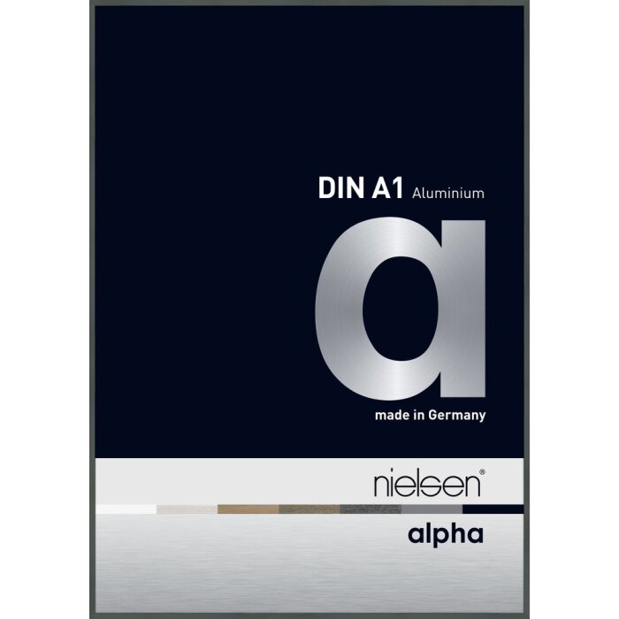 Cadre photo aluminium Nielsen Alpha 59,4x84,1 cm platine