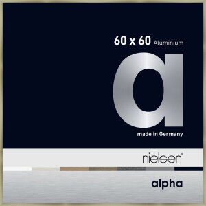 Cadre photo aluminium Nielsen Alpha 60x60 cm inox...