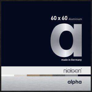 Cadre photo aluminium Nielsen Alpha 60x60 cm...