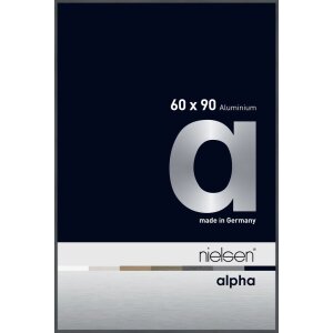 Cadre photo Nielsen aluminium Alpha 60x90 cm gris...