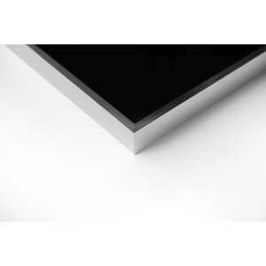 Cadre photo aluminium Nielsen Alpha 70x70 cm argenté