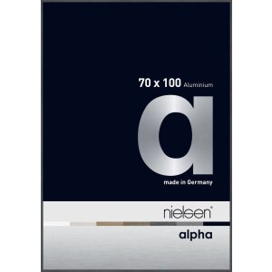 Cadre photo Nielsen aluminium Alpha 70x100 cm gris...