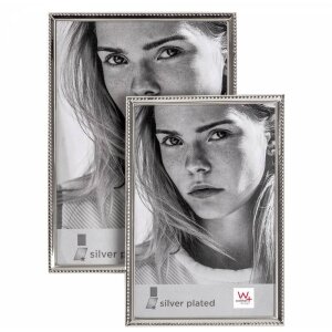 Cosima cadre photo 10x15 cm argent brillant