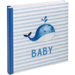 Walther Babyalbum Sam 28x30,5 cm bleu 50 pages blanches