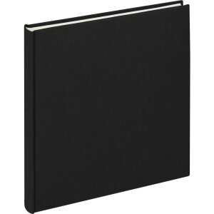 Album photo Walther Cloth noir 26x25 cm 40 pages blanches