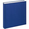 Walther Album photo jumbo Cloth bleu 30x30 cm 100 pages blanches