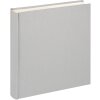 Walther Album photo Jumbo Cloth 30x30 cm gris 100 pages blanches