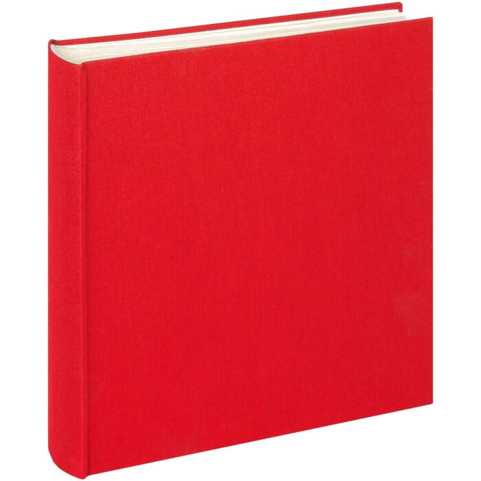 Walther Jumbo album photo Cloth rouge 30x30 cm 100 pages blanches