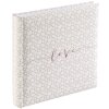 Hama Jumbo Album de mariage Romance 30x30 cm 80 pages blanches