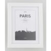 Cadre plastique Paris 15x20 cm blanc