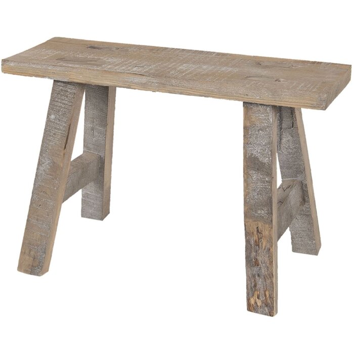 Clayre & Eef 6H1864 table de plantes 40x14x27 cm brun bois